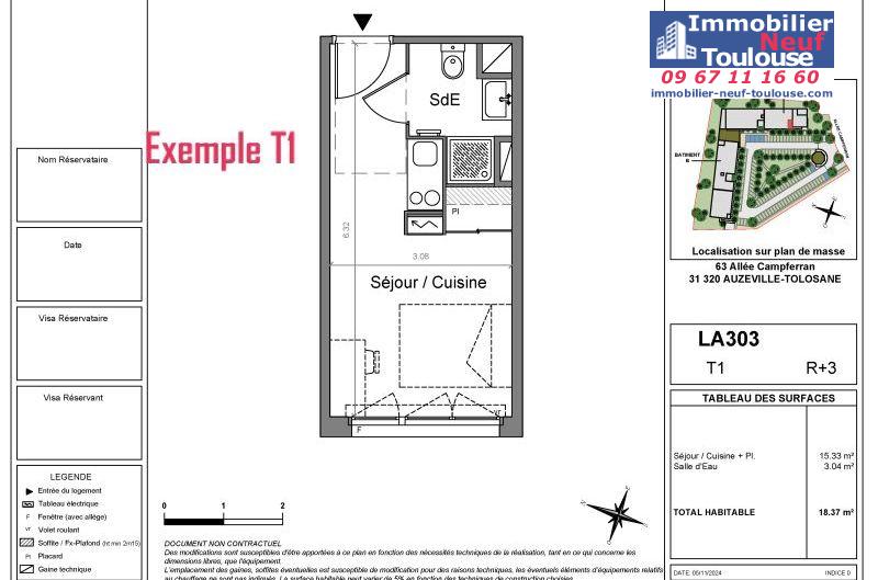 Résidence étudiante neuve à Auzeville Tolosane - Programmes immobiliers neufs Vinci CAMPUS TOLOSAN