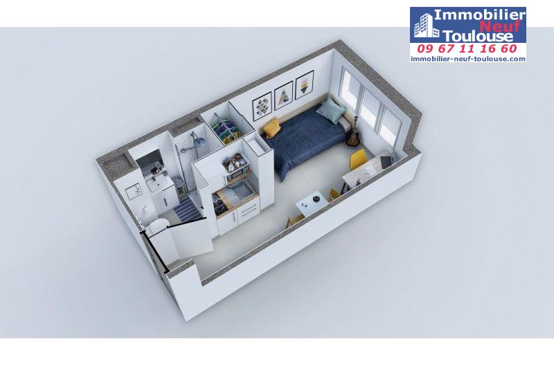 Résidence étudiante neuve à Auzeville Tolosane - Programmes immobiliers neufs Vinci CAMPUS TOLOSAN