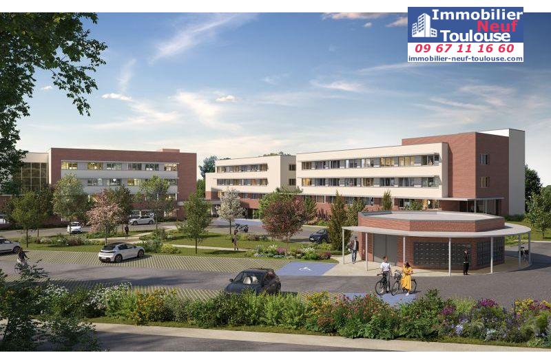 Résidence étudiante neuve à Auzeville Tolosane - Programmes immobiliers neufs Vinci CAMPUS TOLOSAN