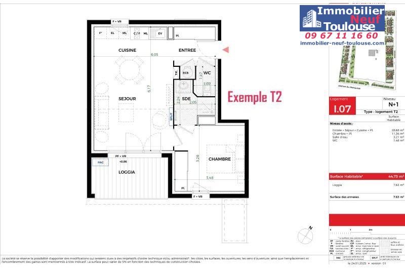 Appartements neufs à Tournefeuille - Programmes immobiliers neufs Promomidi ALLEE DE MARIE-T /
