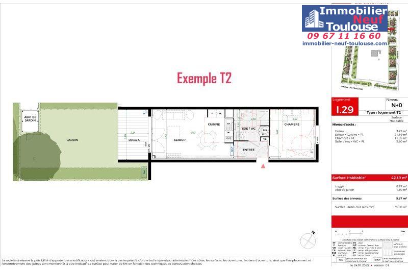 Maisons neuves à Tournefeuille - Programmes immobiliers neufs Promomidi ALLEE DE MARIE-T /