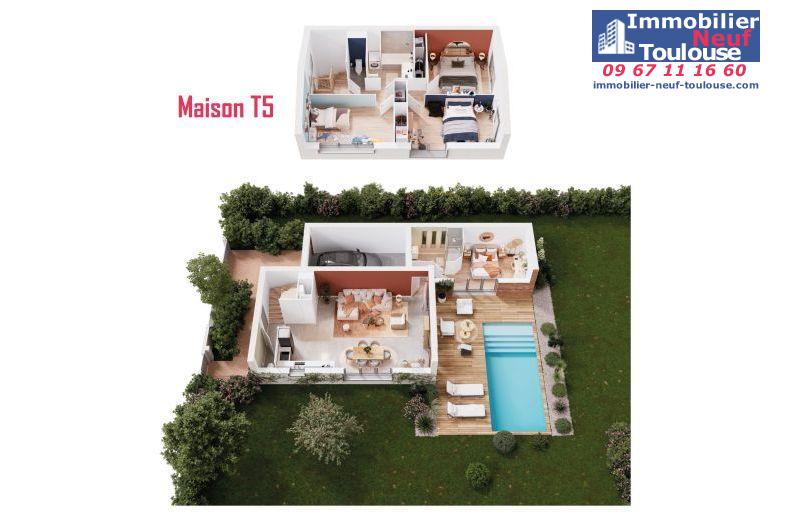 Appartements neufs à Tournefeuille - Programmes immobiliers neufs Promomidi ALLEE DE MARIE-T /