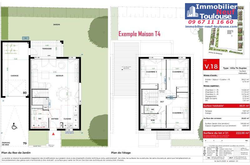 Maisons neuves à Tournefeuille - Programmes immobiliers neufs Promomidi ALLEE DE MARIE-T /