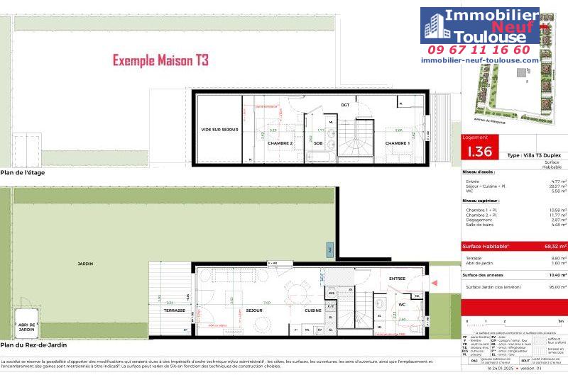 Maisons neuves à Tournefeuille - Programmes immobiliers neufs Promomidi ALLEE DE MARIE-T /