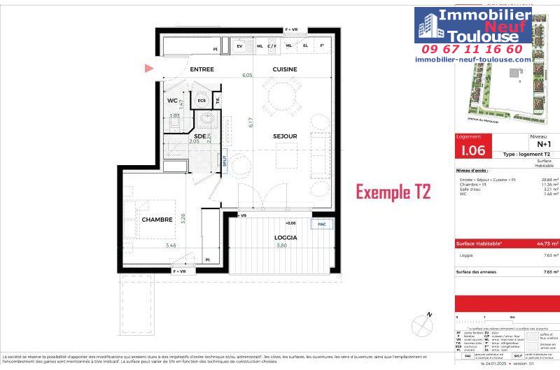 Appartements neufs à Tournefeuille - Programmes immobiliers neufs Promomidi ALLEE DE MARIE-T /