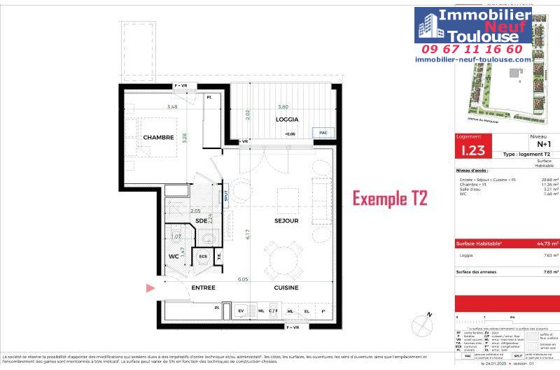 Appartements neufs à Tournefeuille - Programmes immobiliers neufs Promomidi ALLEE DE MARIE-T /
