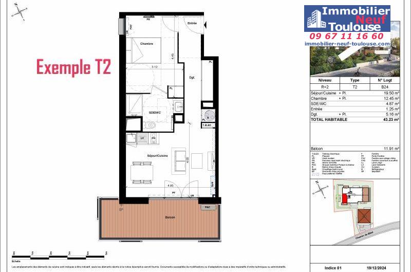 Appartements neufs à Toulouse Terrasse - Programmes immobiliers neufs Sogeprom parc ormeau