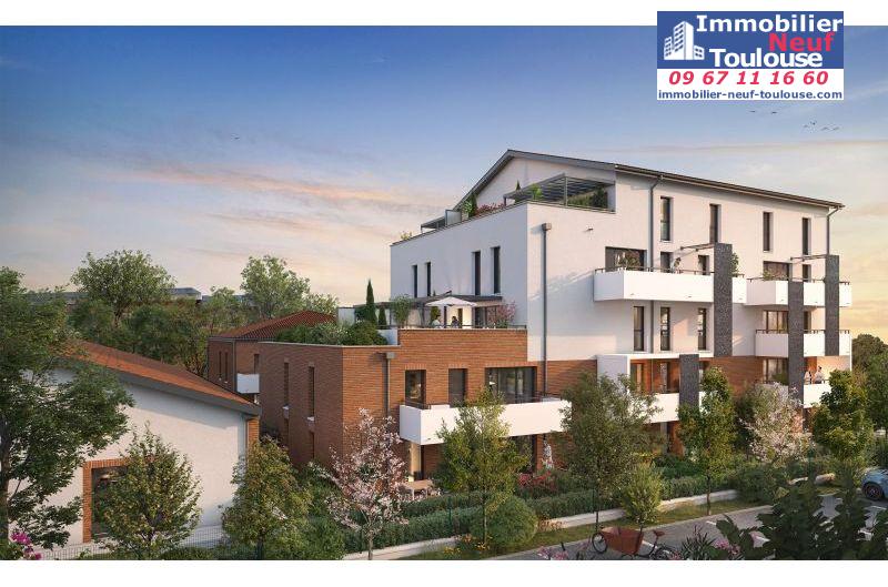 Appartements neufs à Toulouse Terrasse - Programmes immobiliers neufs Sogeprom parc ormeau