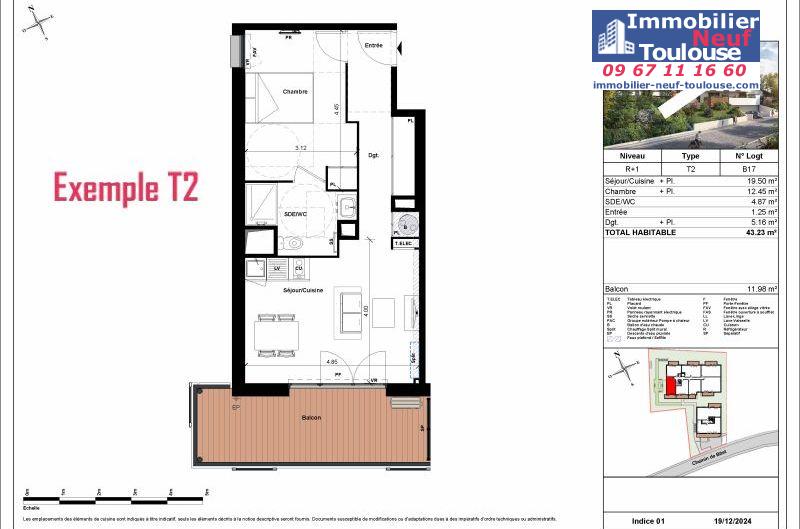 Appartements neufs à Toulouse Terrasse - Programmes immobiliers neufs Sogeprom parc ormeau