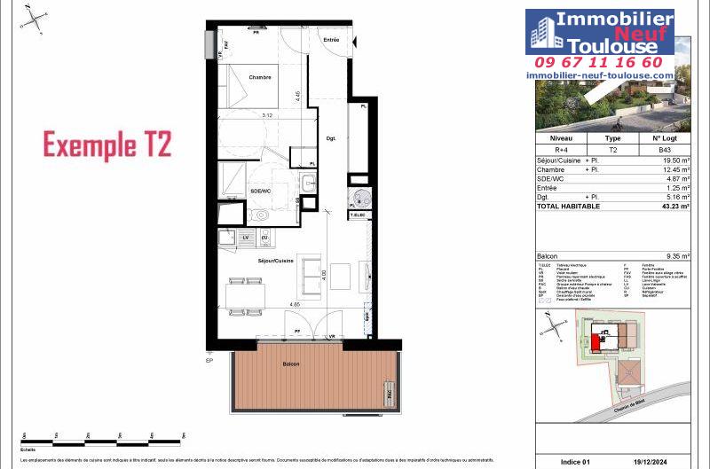 Appartements neufs à Toulouse Terrasse - Programmes immobiliers neufs Sogeprom parc ormeau