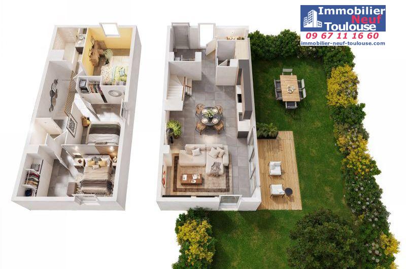 Appartements neufs à Toulouse Lardenne - Programmes immobiliers neufs SANGALLI MARATUECH SM ARCADIE