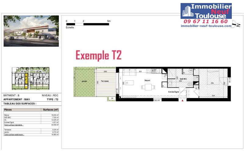 Appartements neufs à Toulouse Lardenne - Programmes immobiliers neufs SANGALLI MARATUECH SM ARCADIE