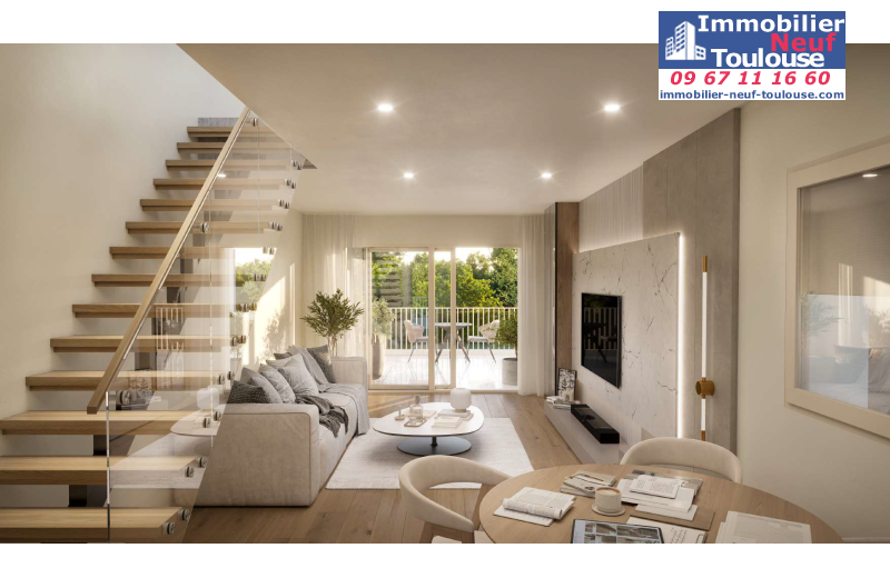 Appartements neufs à Toulouse Lardenne - Programmes immobiliers neufs SANGALLI MARATUECH SM ARCADIE