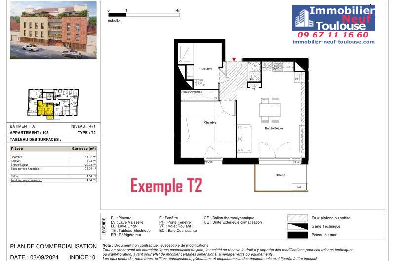 Appartements neufs à Labarthe-sur-lèze - Programmes immobiliers neufs SANGALLI MARATUECH SM ALMA