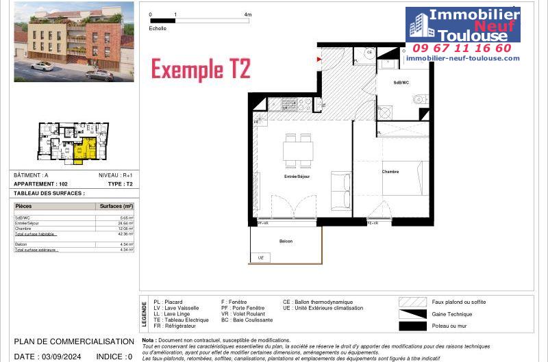 Appartements neufs à Labarthe-sur-lèze - Programmes immobiliers neufs SANGALLI MARATUECH SM ALMA
