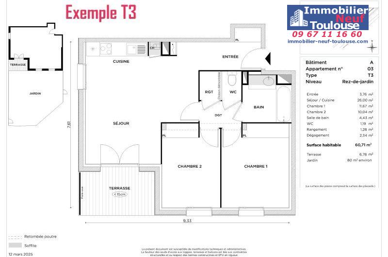 Appartements neufs à Toulouse Trois Cocus - Programmes immobiliers neufs Greencity PAVILLON MARLY