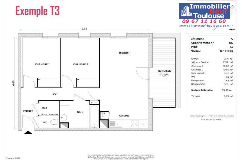 Appartements neufs à Toulouse Trois Cocus - Programmes immobiliers neufs Greencity PAVILLON MARLY