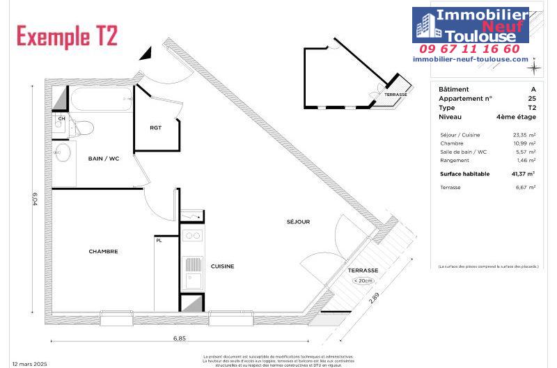 Appartements neufs à Toulouse Trois Cocus - Programmes immobiliers neufs Greencity PAVILLON MARLY