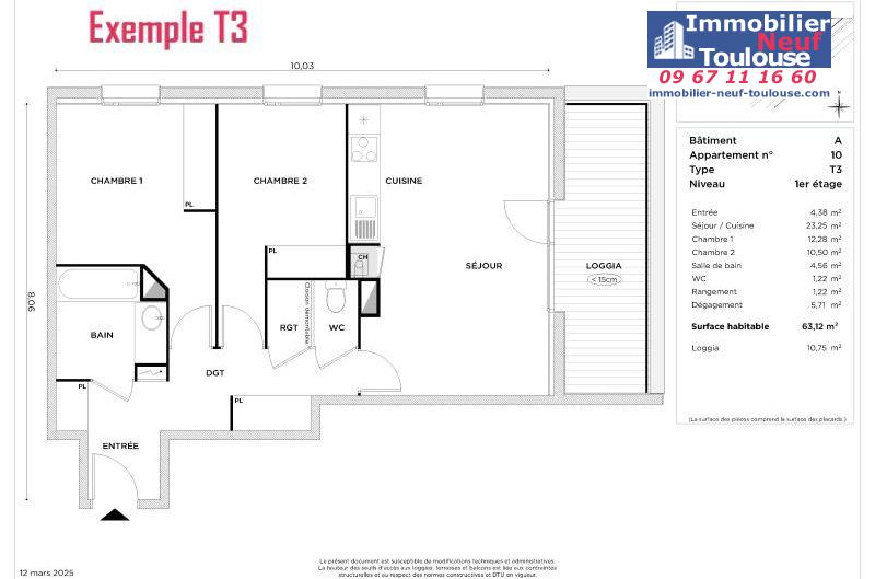 Appartements neufs à Toulouse Trois Cocus - Programmes immobiliers neufs Greencity PAVILLON MARLY