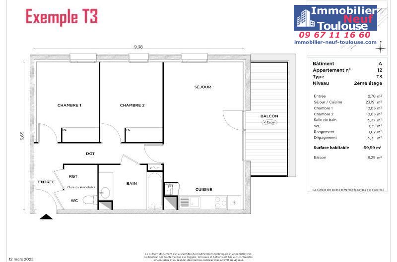 Appartements neufs à Toulouse Trois Cocus - Programmes immobiliers neufs Greencity PAVILLON MARLY