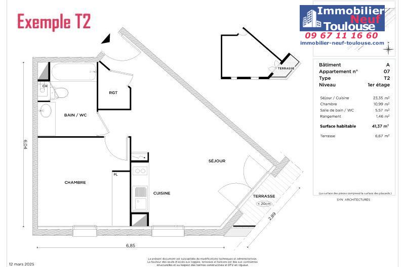 Appartements neufs à Toulouse Trois Cocus - Programmes immobiliers neufs Greencity PAVILLON MARLY