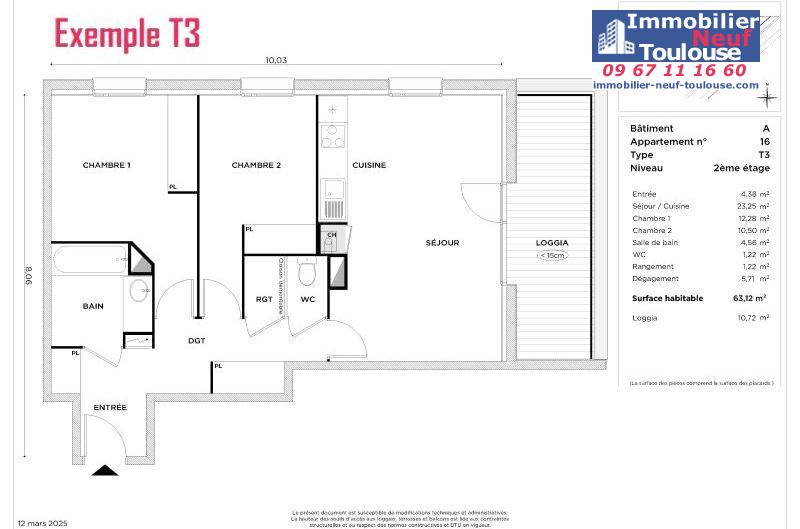 Appartements neufs à Toulouse Trois Cocus - Programmes immobiliers neufs Greencity PAVILLON MARLY
