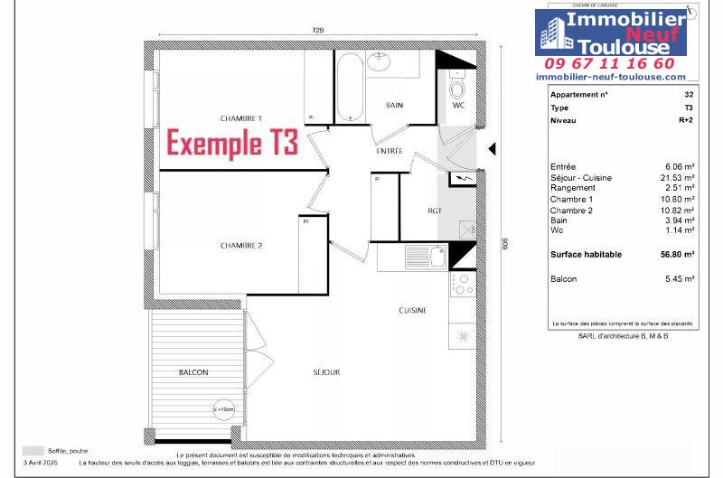 Appartements neufs à Toulouse Borderouge - Programmes immobiliers neufs Greencity LE SYCOMORE