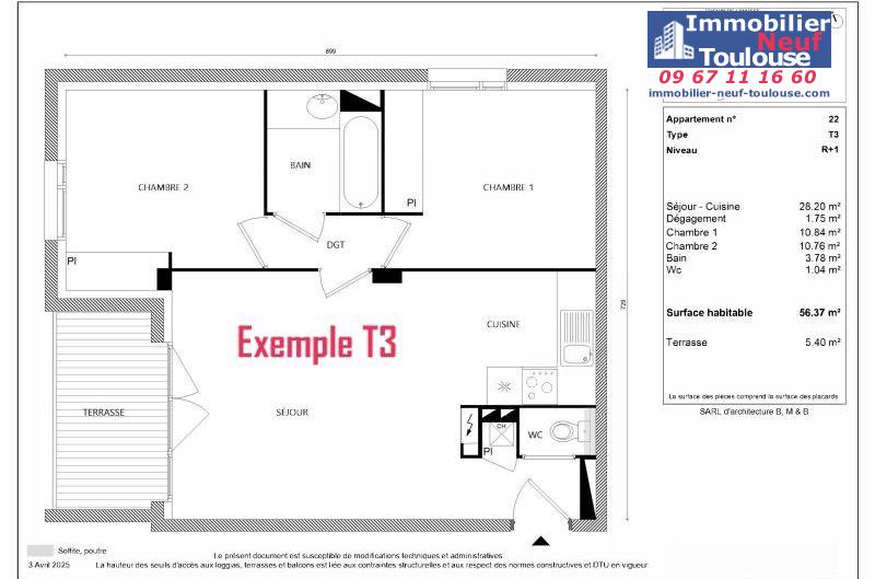 Appartements neufs à Toulouse Borderouge - Programmes immobiliers neufs Greencity LE SYCOMORE