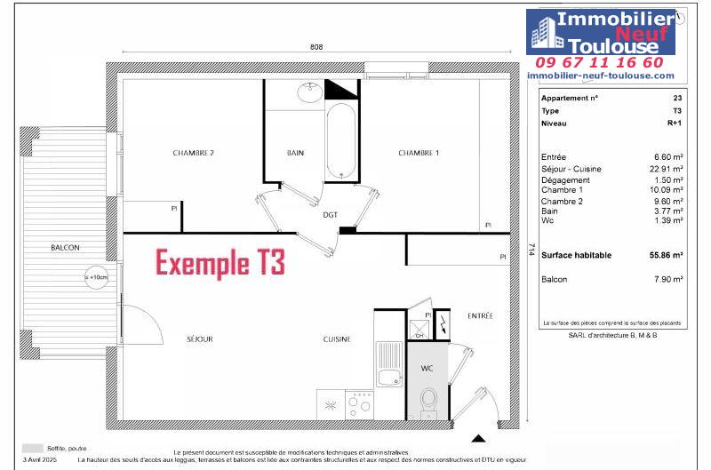 Appartements neufs à Toulouse Borderouge - Programmes immobiliers neufs Greencity LE SYCOMORE