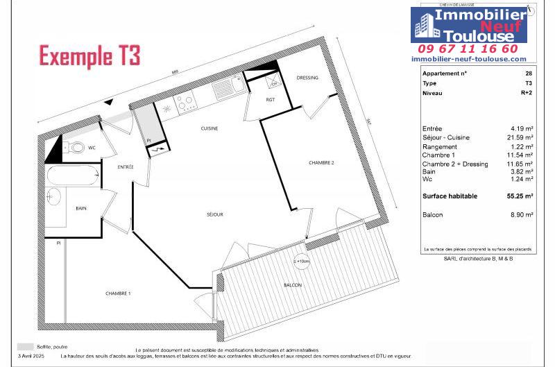 Appartements neufs à Toulouse Borderouge - Programmes immobiliers neufs Greencity LE SYCOMORE