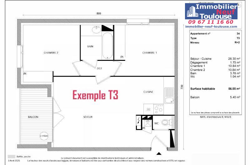 Appartements neufs à Toulouse Borderouge - Programmes immobiliers neufs Greencity LE SYCOMORE