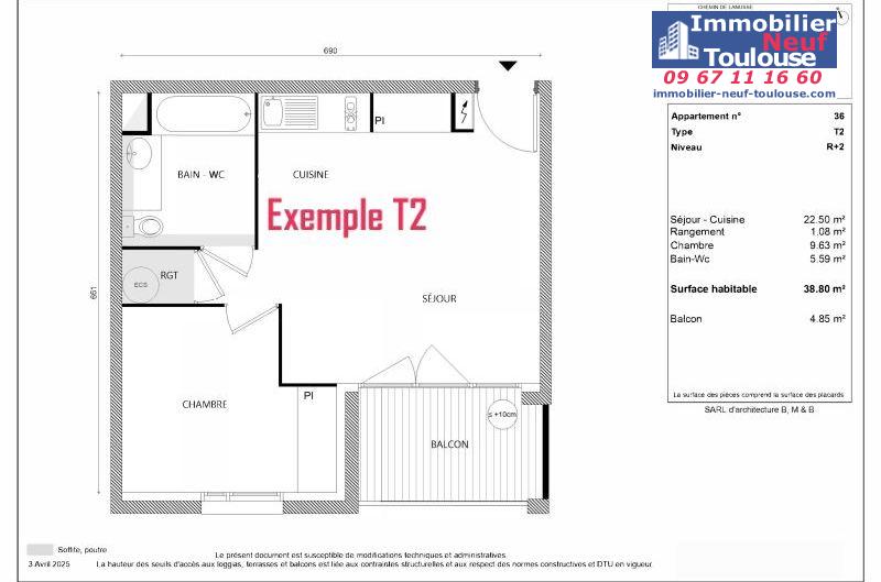 Appartements neufs à Toulouse Borderouge - Programmes immobiliers neufs Greencity LE SYCOMORE