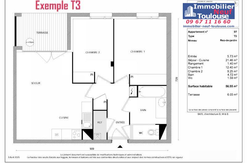 Appartements neufs à Toulouse Borderouge - Programmes immobiliers neufs Greencity LE SYCOMORE