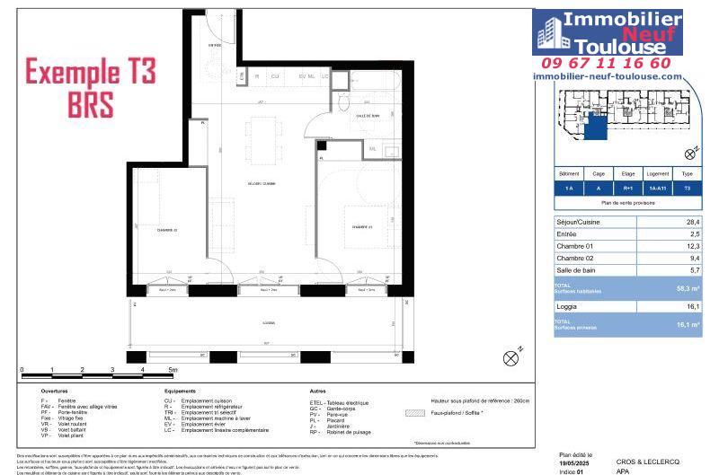 Appartements neufs BRS (Bail Réel Solidaire) Bonnefoy - Programmes immobiliers neufs Vinci IMPERIAL /