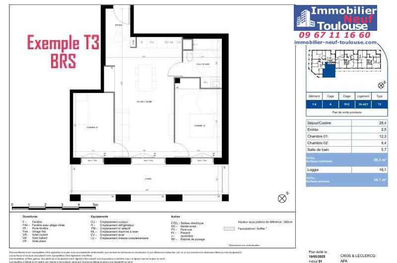 Appartements neufs BRS (Bail Réel Solidaire) Bonnefoy - Programmes immobiliers neufs Vinci IMPERIAL /