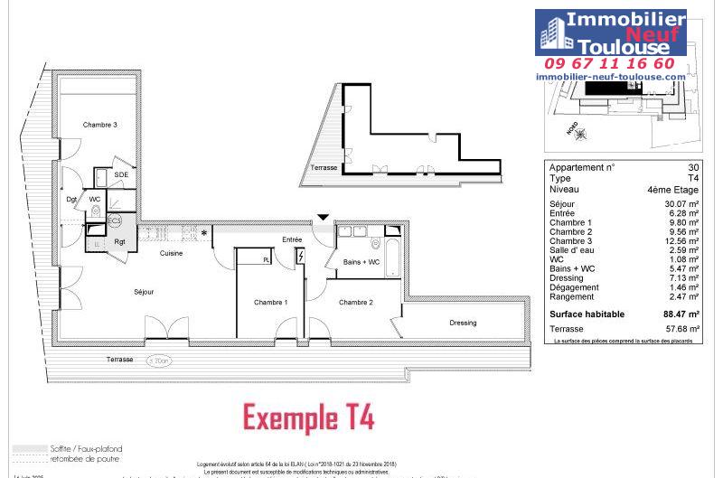 Appartements neufs à Toulouse Jolimont - Programmes immobiliers neufs Greencity HEREDIA