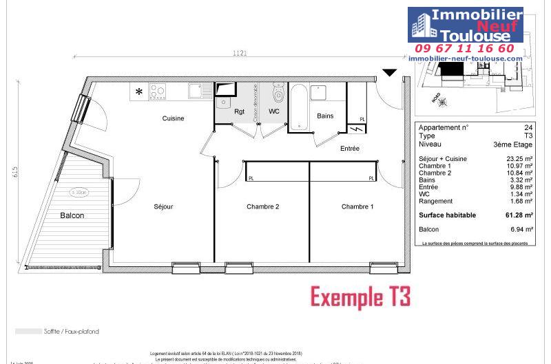 Appartements neufs à Toulouse Jolimont - Programmes immobiliers neufs Greencity HEREDIA