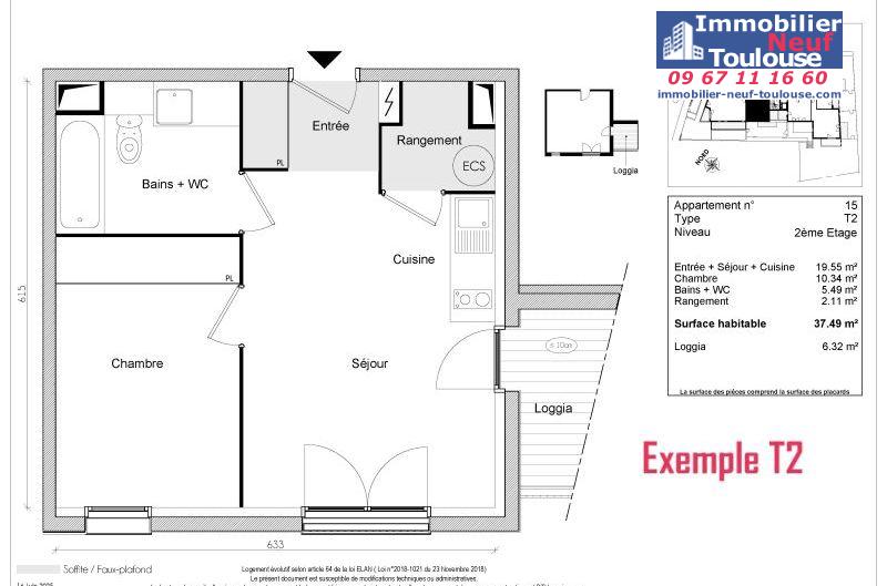 Appartements neufs à Toulouse Jolimont - Programmes immobiliers neufs Greencity HEREDIA