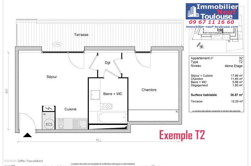 Appartements neufs à Toulouse Jolimont - Programmes immobiliers neufs Greencity HEREDIA