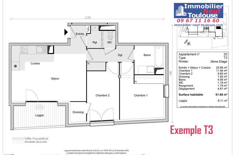 Appartements neufs à Toulouse Jolimont - Programmes immobiliers neufs Greencity HEREDIA