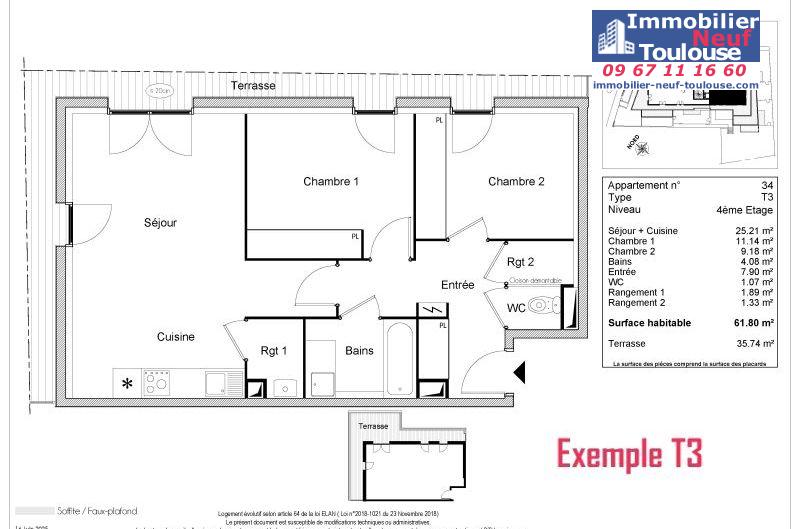 Appartements neufs à Toulouse Jolimont - Programmes immobiliers neufs Greencity HEREDIA