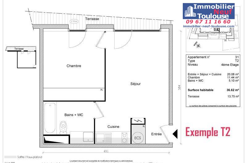 Appartements neufs à Toulouse Jolimont - Programmes immobiliers neufs Greencity HEREDIA