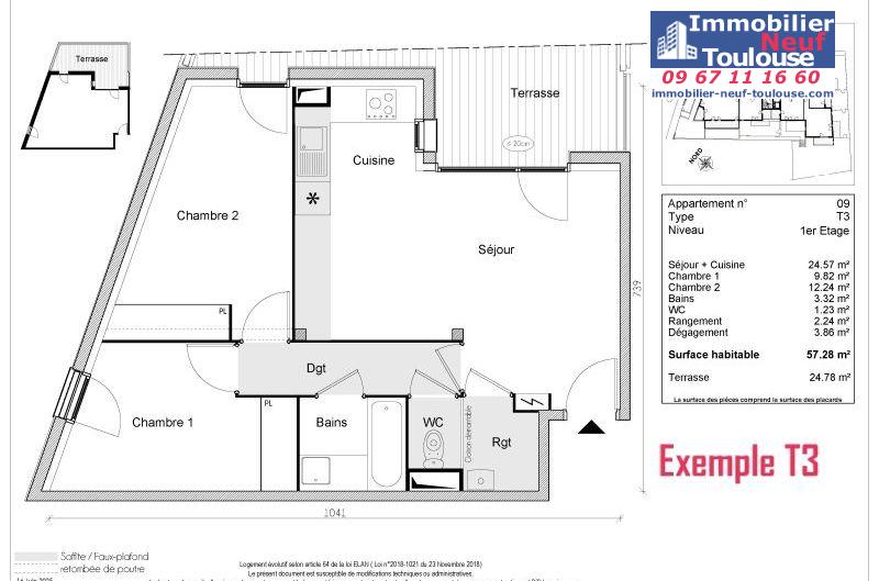 Appartements neufs à Toulouse Jolimont - Programmes immobiliers neufs Greencity HEREDIA