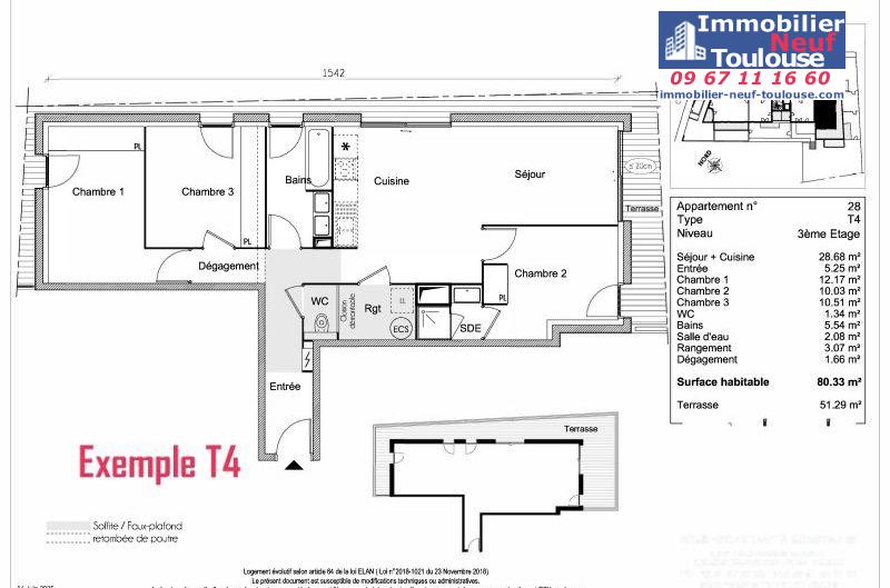 Appartements neufs à Toulouse Jolimont - Programmes immobiliers neufs Greencity HEREDIA