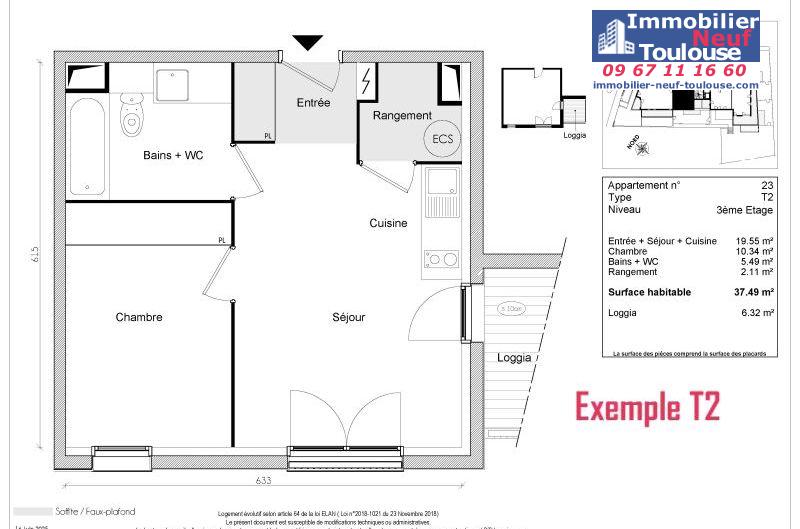 Appartements neufs à Toulouse Jolimont - Programmes immobiliers neufs Greencity HEREDIA