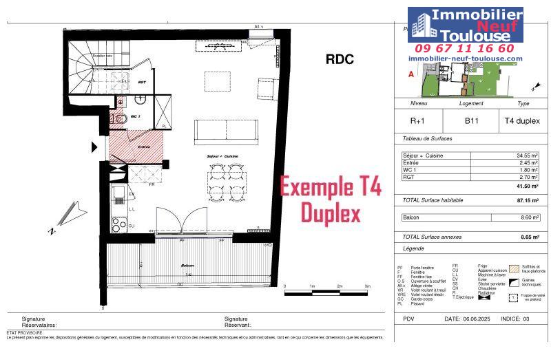Appartements neufs à Toulouse Terrasse - Programmes immobiliers neufs Eclisse le pionnière