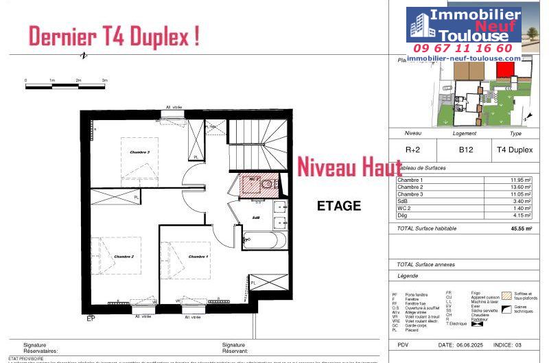 Appartements neufs à Toulouse Terrasse - Programmes immobiliers neufs Eclisse le pionnière