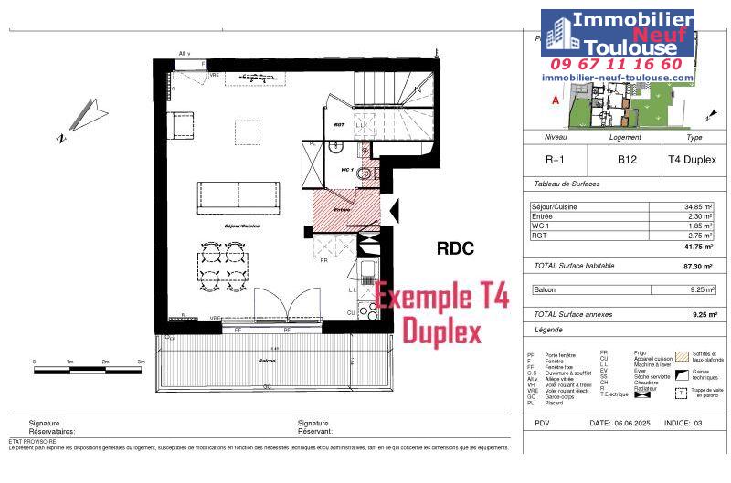 Appartements neufs à Toulouse Terrasse - Programmes immobiliers neufs Eclisse le pionnière