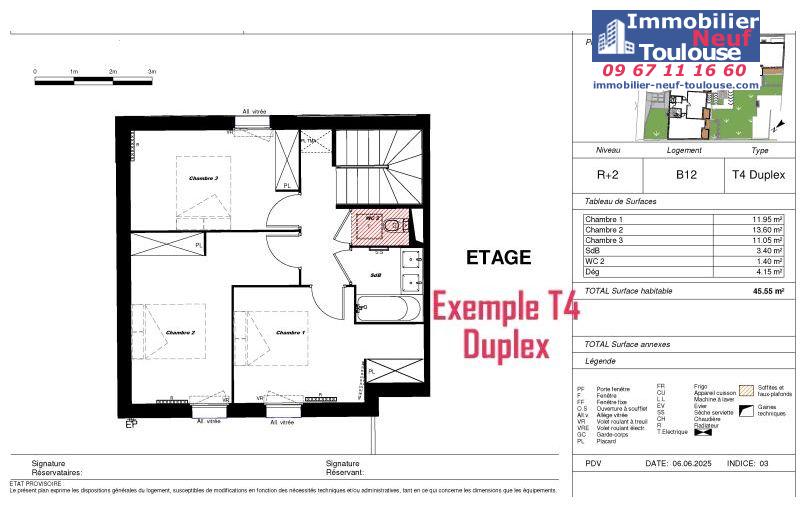 Appartements neufs à Toulouse Terrasse - Programmes immobiliers neufs Eclisse le pionnière
