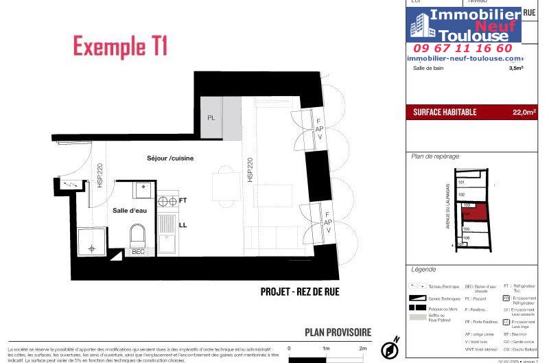 Appartements neufs à Castanet-tolosan - Programmes immobiliers neufs Sporting LE 81 LAURAGAIS